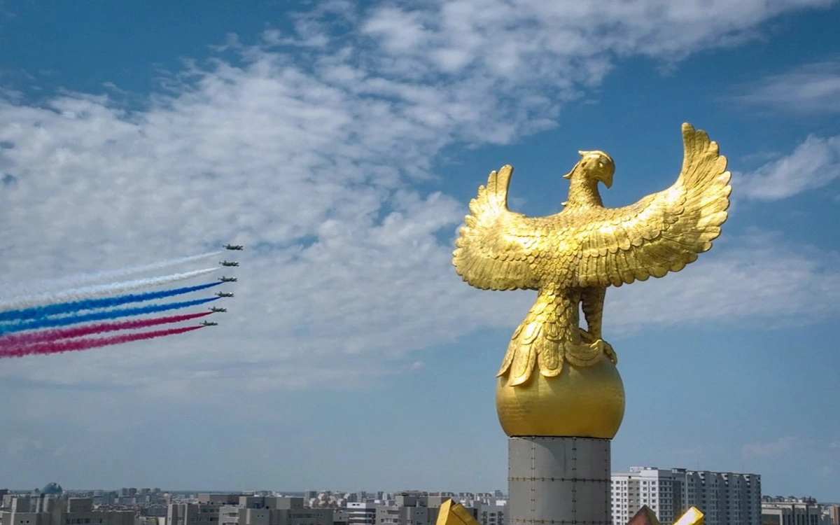 Встреча Путина в Астане