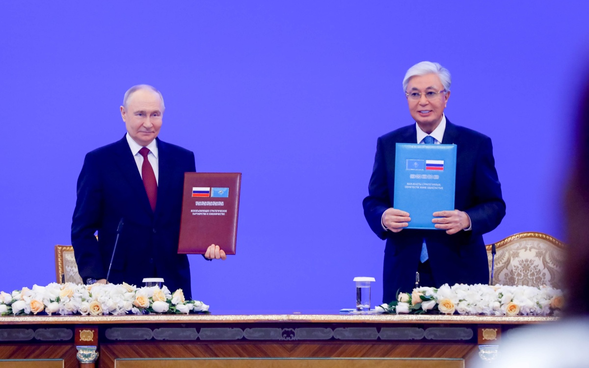 Kazakhstan, Russia advance cooperation with wide-ranging agreements