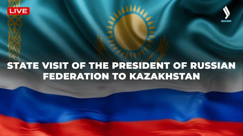 LIVE: State visit of the President of Russia to Kazakhstan