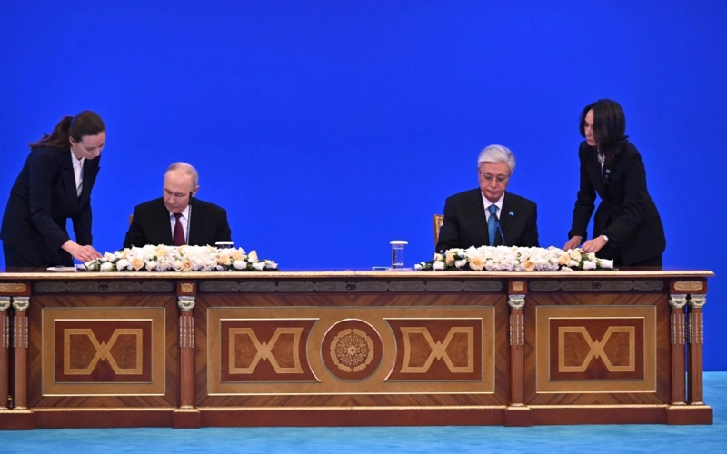 Токаев Путин