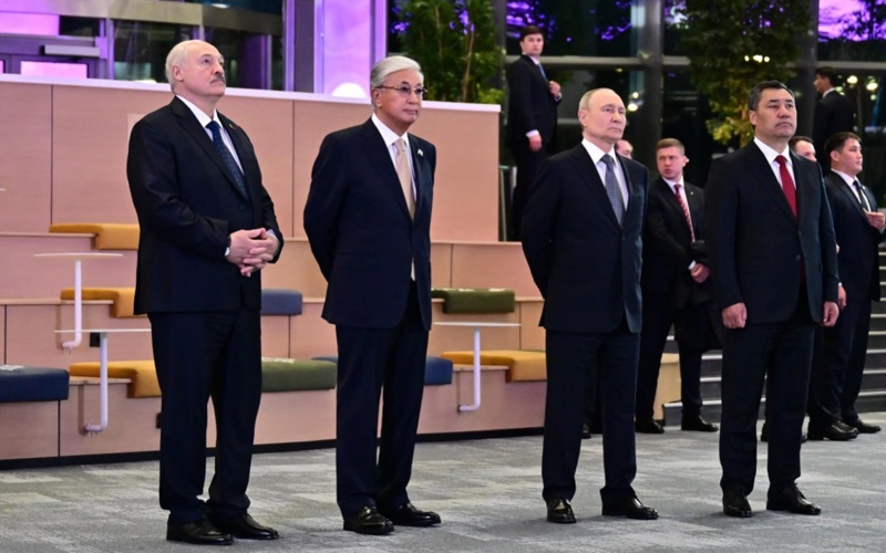 EAEU member states&rsquo; leaders visit Eurasian Economic Forum exhibition