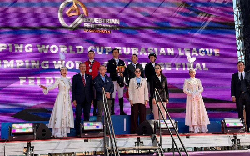 Первые победители определились на FEI Jumping World Challenge Final 2026 в Астане