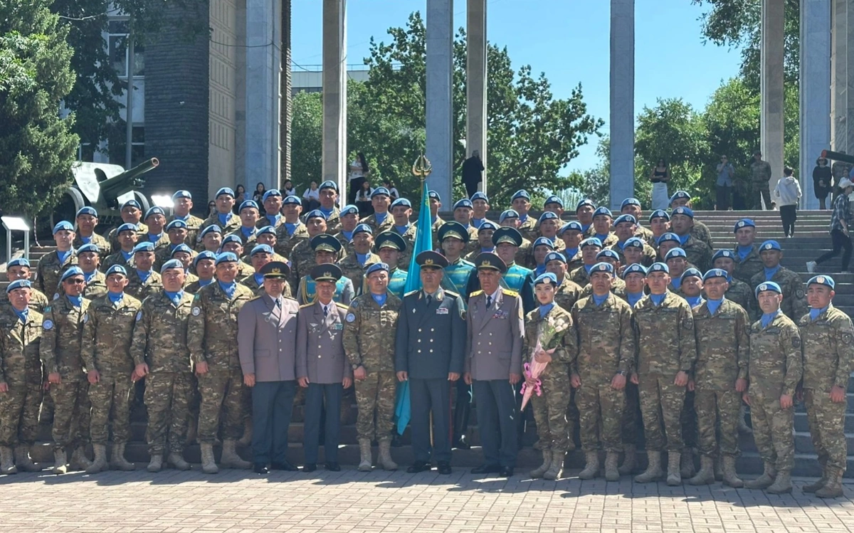 Алматыда Голан жотасынан оралған бітімгерлерге құрмет көрсетілді
