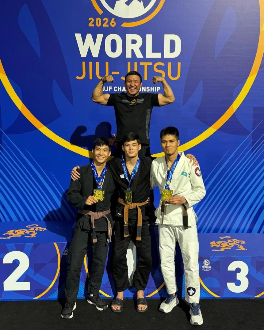 Казахстанские джитсеры стали чемпионами мира в США