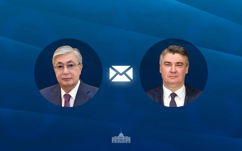 Токаев направил телеграмму поздравления Президенту Хорватии
