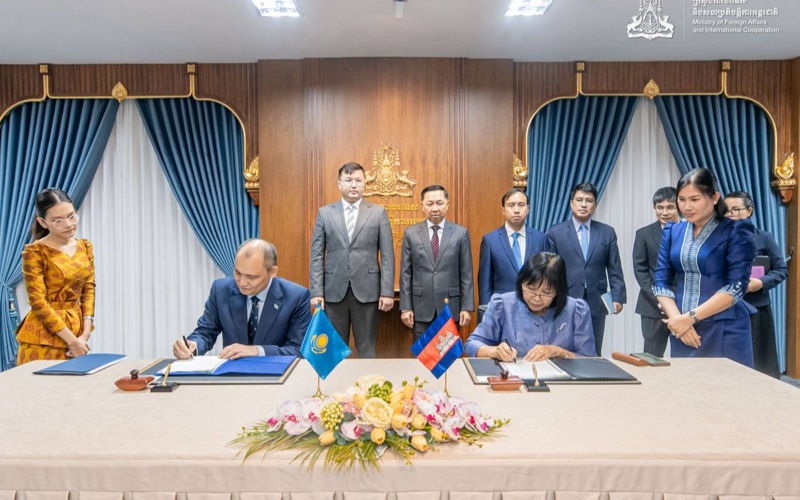 Kazakhstan and Cambodia sign visa exemption agreement