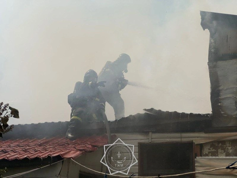 Пожар в районе Байконур: возгорание локализовано, пострадавших нет