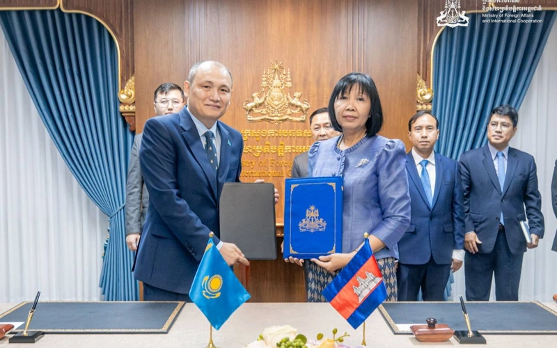Kazakhstan and Cambodia sign visa exemption agreement