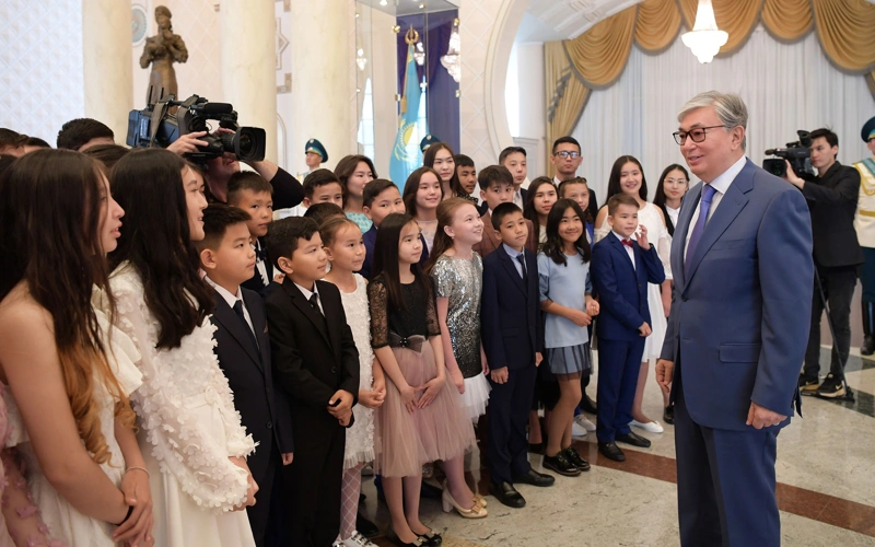 Supporting children will always remain at center of state’s attention – Kassym-Jomart Tokayev 