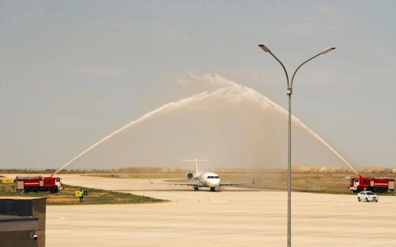 Renovated Balkhash airport welcomes first flights