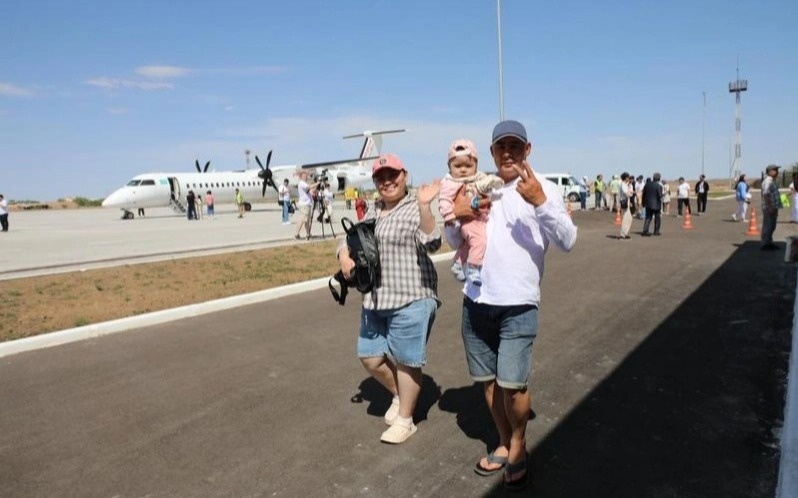 Renovated Balkhash airport welcomes first flights