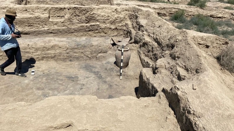 Precious artifacts emerge from ruins of ancient Zharkent settlement 