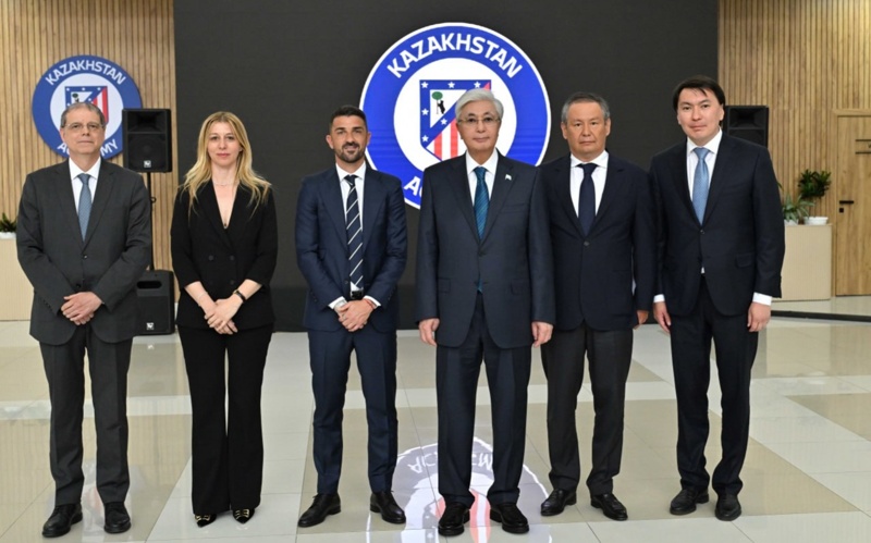 President Tokayev visits football academy Atletico de Madrid Kazakhstan