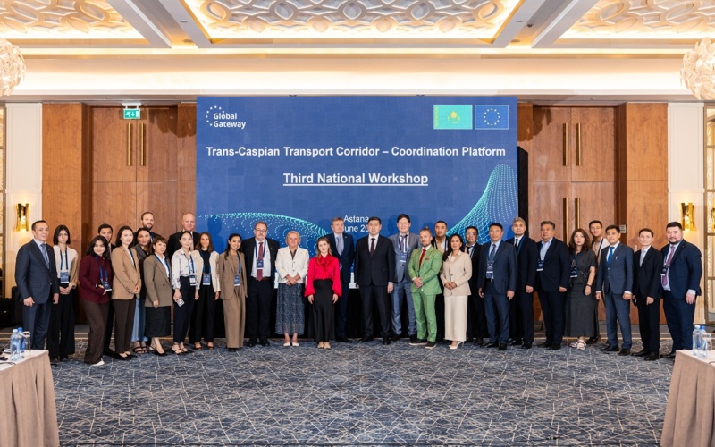 EU, Kazakhstan strengthen Trans-Caspian Transport Route cooperation