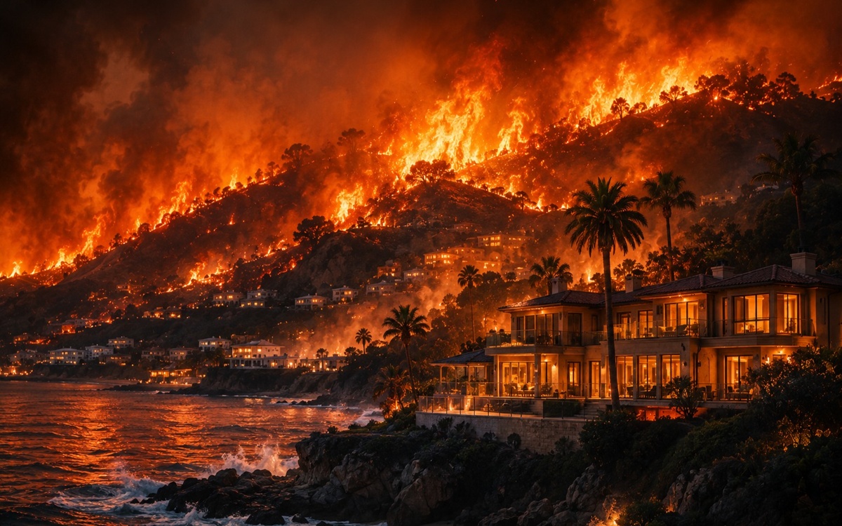 Scientists explain why wealthy countries have wildfires more often