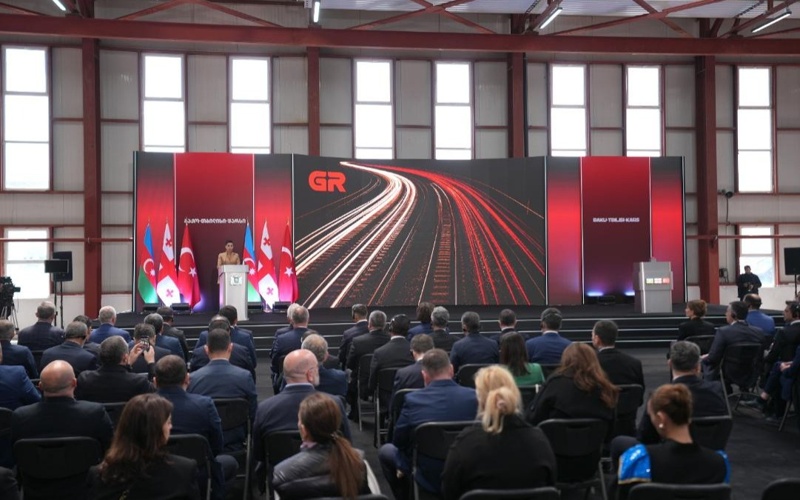 Kazakhstan joins official launch of Baku&ndash;Tbilisi&ndash;Kars railway