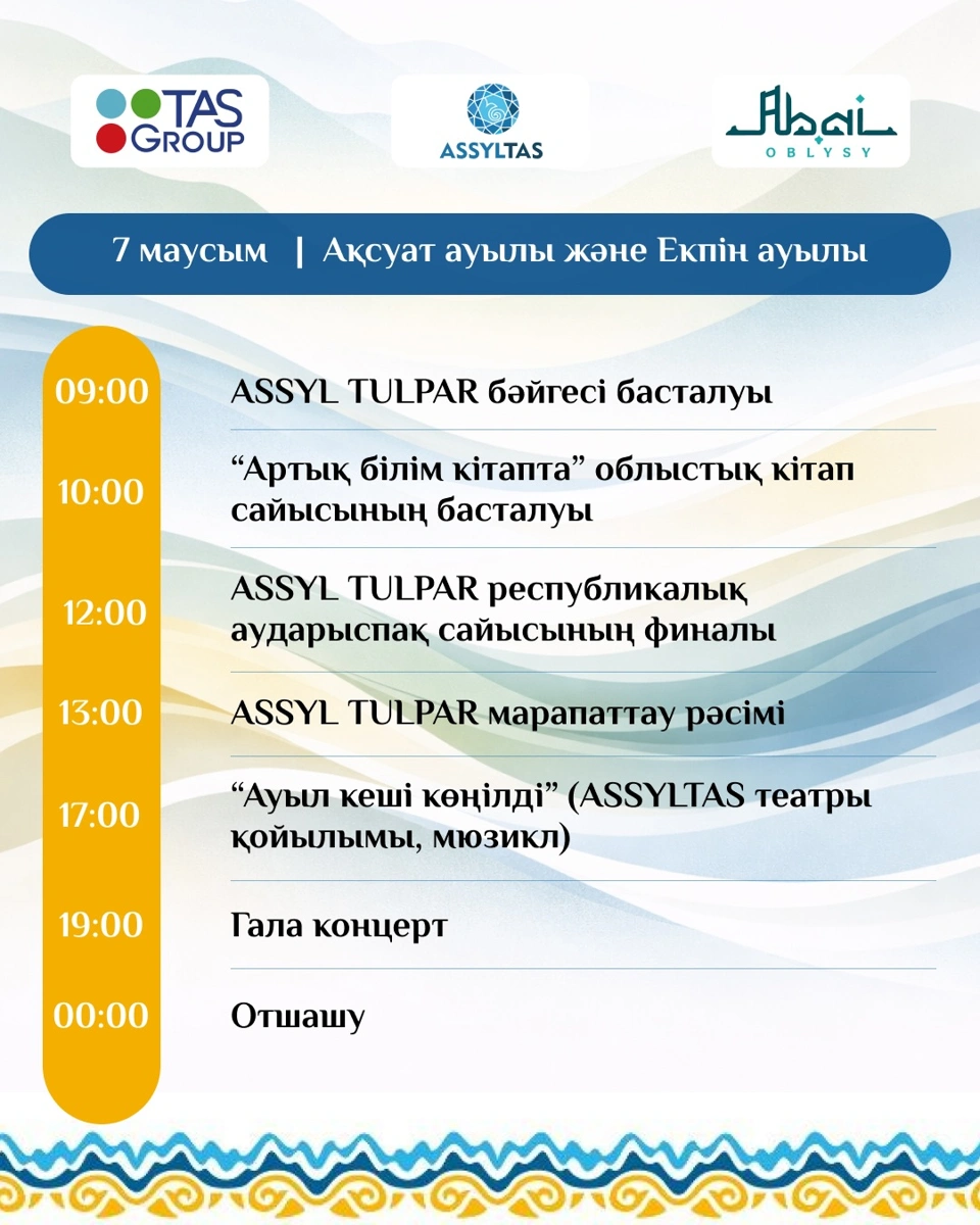 Фестиваль &laquo;Асыл бесік &mdash; Ақсуат&raquo; пройдет в области Абай: что ждет участников 