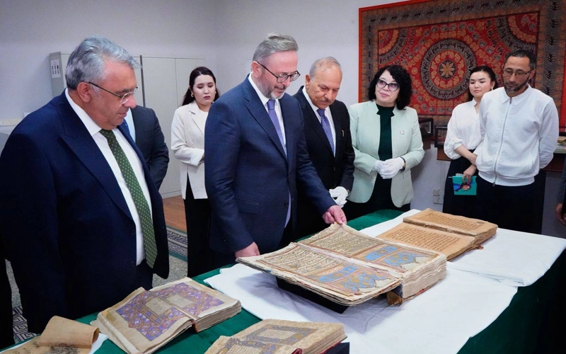 Қазақстан мен Түркия көне жазба мұраларды сақтау бойынша тәжірибе алмасты
