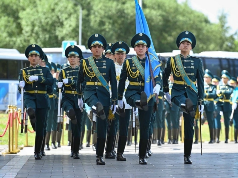 President Tokayev participates in State Flag raising ceremony in Astana