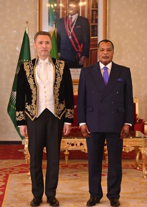 Kazakh Ambassador presents credentials to President of the Republic of the Congo