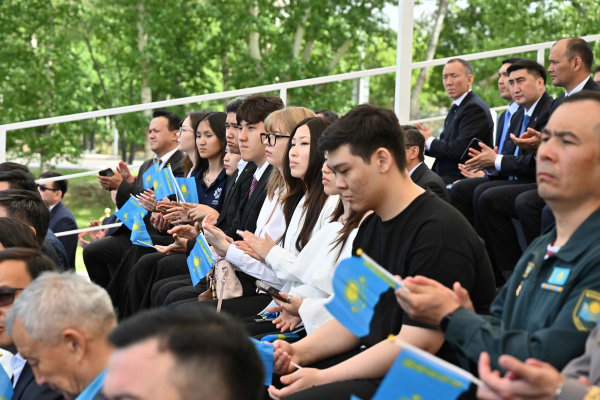 Президент Қасым-Жомарт Тоқаевтың Мемлекеттік Ту көтеру рәсімінде сөйлеген сөзі