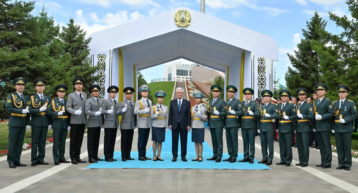Президент Қасым-Жомарт Тоқаевтың Мемлекеттік Ту көтеру рәсімінде сөйлеген сөзі
