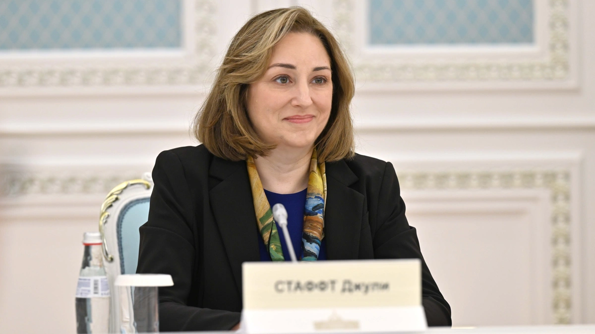 Мемлекет басшысы Бейбітшілік кеңесінің Аға кеңесшісі Арье Лайтстоунды қабылдады 