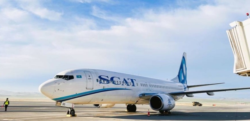 Inaugural flight from Astana lands in Ulaanbaatar