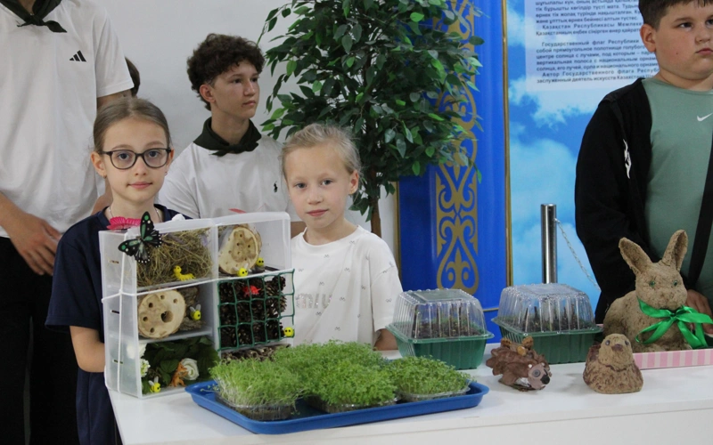 Экология через практику: в Костанае открыли ресайклинг-мастерскую и установили отели для насекомых