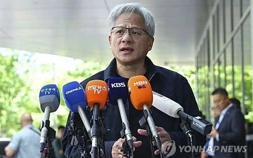Nvidia CEO Jensen Huang forecasts S. Korea’s robotics growth potential  