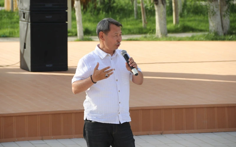 Qyzylordada ashyq aspan astyndaǵy ekologııalyq kezdesý ótti