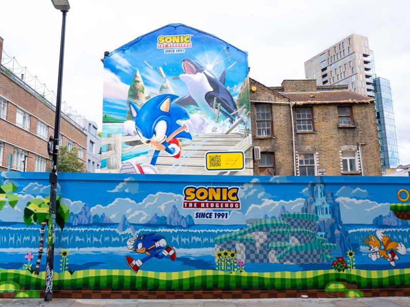 Sonic speeds into 35th anniversary with live concert tour and street art celebration