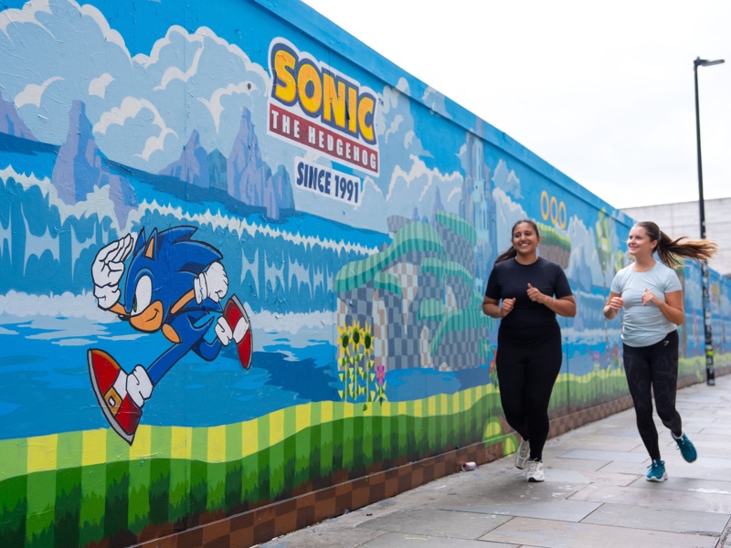 Sonic speeds into 35th anniversary with live concert tour and street art celebration