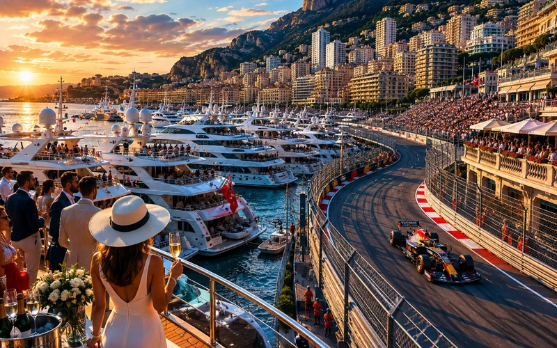 Monaco, Formula 1, Grand Prix, Monte Carlo, racing, luxury, cars, wealth, yacht, expensive, money, travel, tourism