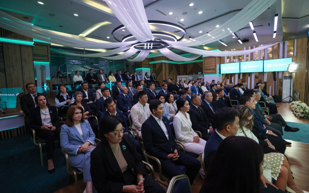  заседание Политического совета партии &laquo;AMANAT&raquo; 