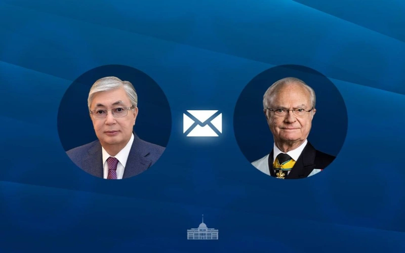President Tokayev congratulates King of Sweden on National Day