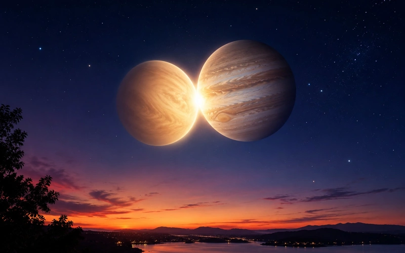 Venus and Jupiter to meet in evening sky