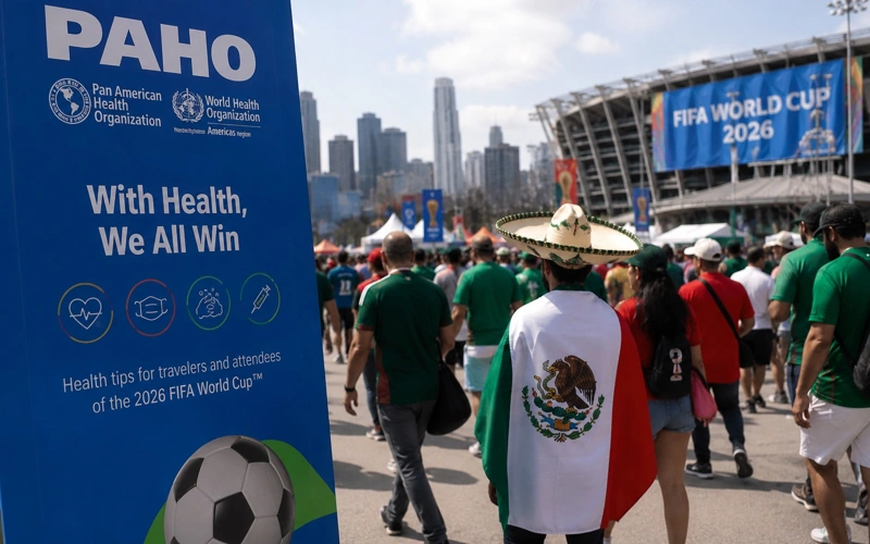 PAHO issues health advisory for fans traveling to 2026 FIFA World Cup
