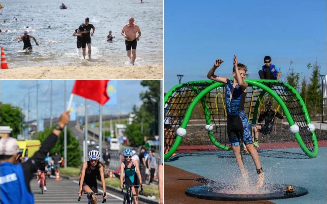 Петропавлда триатлон және дуатлон бойынша ел чемпионаты өтті