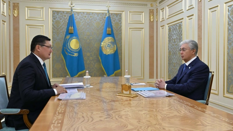 Абай облысының әкімі Президентке өңірдің экономикалық дамуы туралы есеп берді