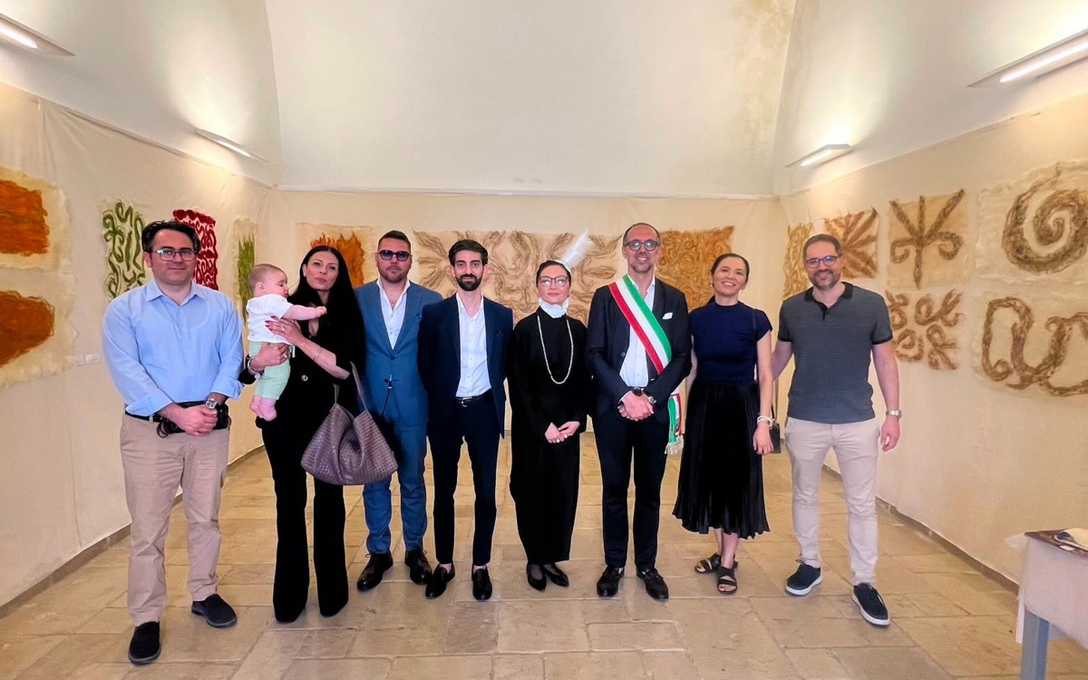 Kazakh artist showcases ‘The Spirit of the Steppe’ exhibition in Italy