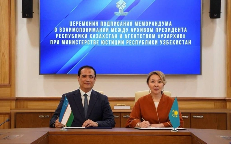 Kazakhstan, Uzbekistan to deepen cooperation in archival affairs
