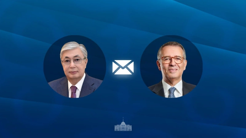 Memleket basshysy Portýgalııa prezıdentine quttyqtaý jedelhatyn joldady