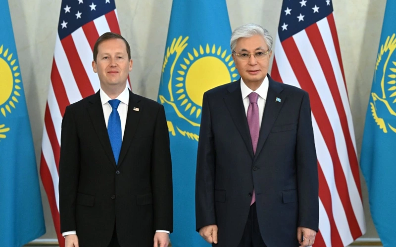 Kazakh President, U.S. Special Envoy for South and Central Asia hold talks