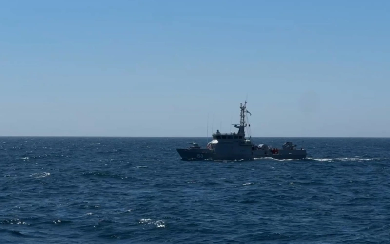 Штурманский поход провели военные моряки Казахстана на Каспии