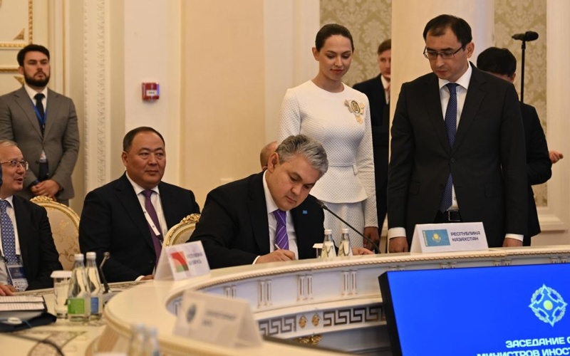 Kazakh FM attends CSTO ministerial meeting in Minsk