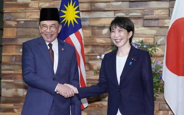 Japan and Malaysia vow stronger energy, maritime security ties