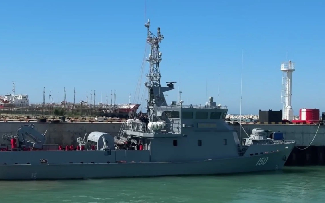 Штурманский поход провели военные моряки Казахстана на Каспии