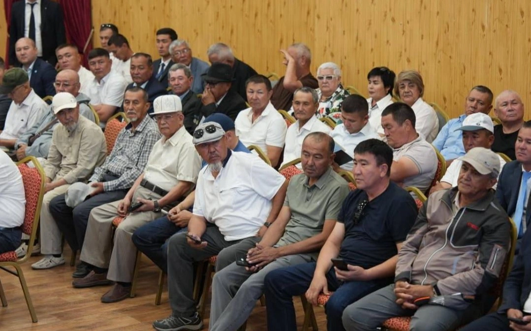 Nurjan Nurjigitov Jambyl oblysynyń turǵyndarymen eseptik kezdesý ótkizdi