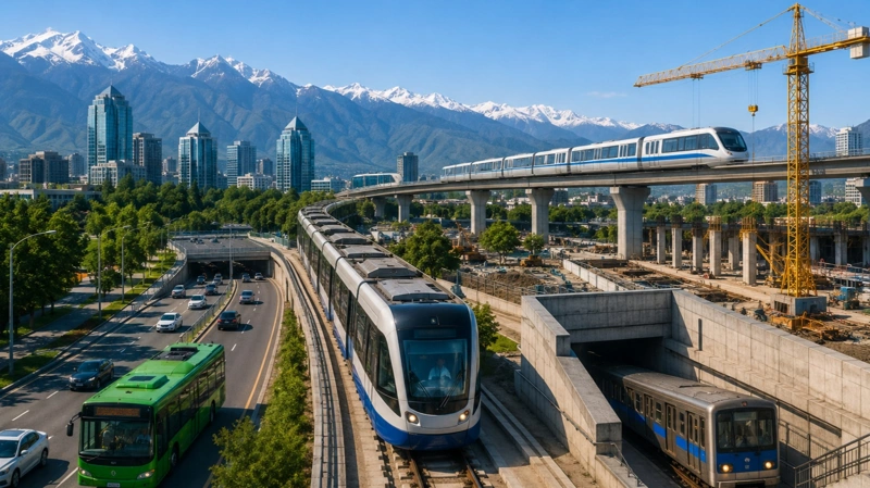 SkyTrain, LRT, метро және көшелерді ұзарту: Алматыда қандай жұмыс атқарылып жатыр